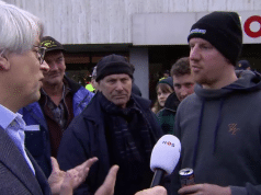 Boeren blokkeren Mediapark en eisen zendtijd Boerenprotest bij de NOS