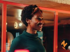 Milouska Meulens voor Omroep Zwart op Radio 1 Milouska Meulens