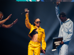Yade Lauren opnieuw grote winnaar FunX Music Awards Yade Lauren tijdens de FunX Music Awards