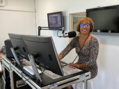 Curaçaose Paradise FM een week lang vanaf Bonaire Lokatiestudio voor Paradise FM op Bonaire