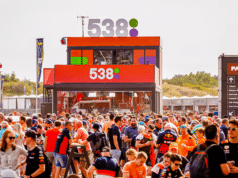 Radio 538 vanaf circuit Zandvoort tijdens Dutch GP Radio 538 bij de Dutch Grand Prix
