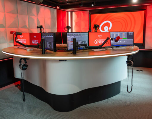 Nieuwe vormgeving voor Qmusic Qmusic
