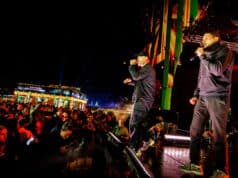 Politie grijpt opnieuw in bij 3FM Serious Request in Zwolle Podium bij 3FM Serious Request 2024 in Zwolle