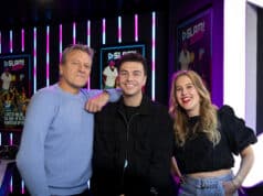 Patrick Wolda vervangt Jarno van der Wielen bij SLAM! Middagshow Erik-Jan Rosendahl, Jarno van der Wielen en Julia Maan