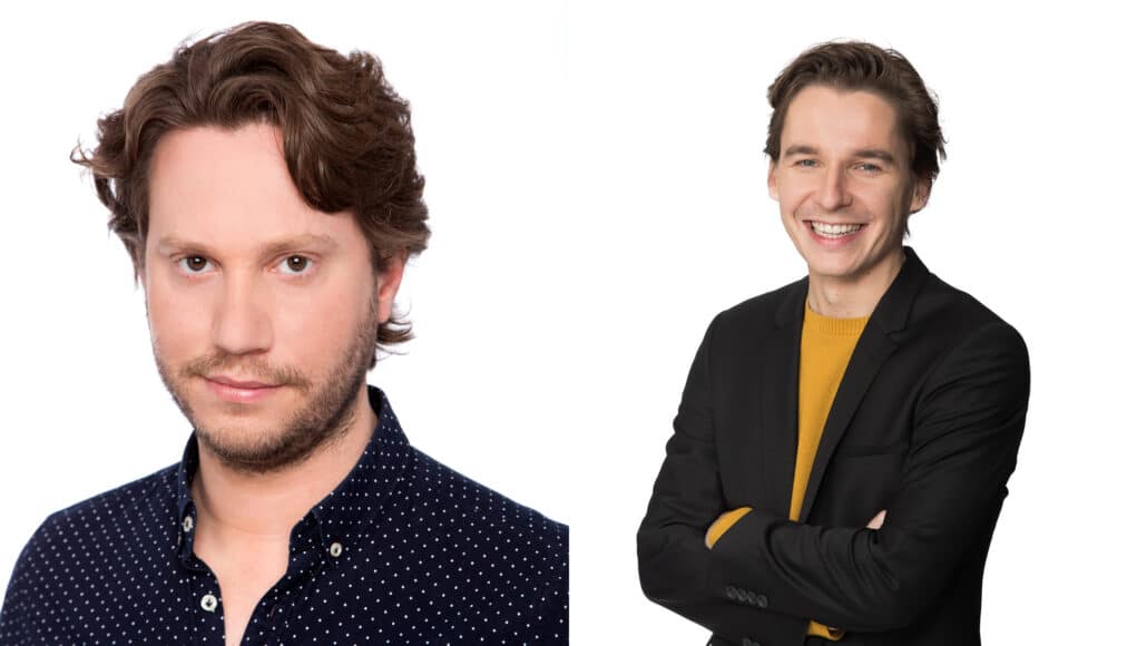 Casper Meijer en Sid van der Linden