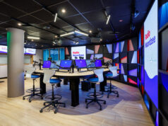 Dit is de nieuwe studio van Radio Noordzee (en back-up van andere Talpa-zenders)