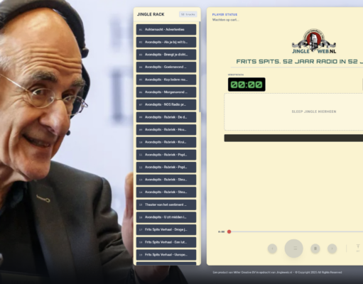 Frits Spits geëerd met 52 jingles uit 52 jaar radiohistorie