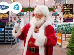 Kerstmuziek van Sky Radio te horen in alle Albert Heijn-winkels